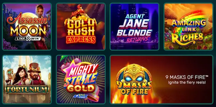 Kiwi Treasure Casino games