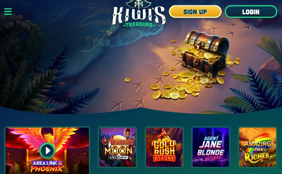 Kiwi Treasure Pokies